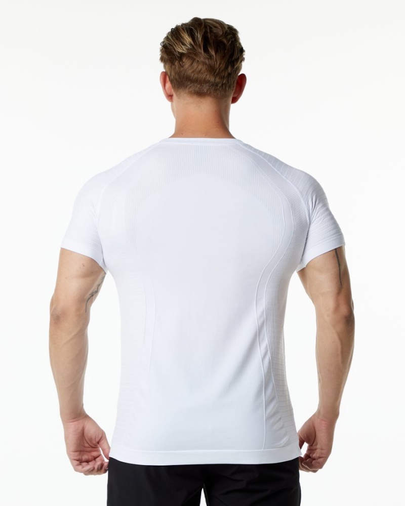 Chemises Alphalete Ozone Tee Blanche Homme | RKN-57556017