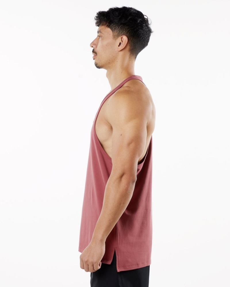 Stringers Alphalete Emblem Stringer Gingerbread Homme | OPY-52417697