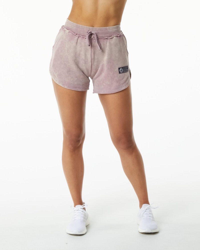 Short Alphalete Very Terry Corta Rose Femme | MCT-67239962