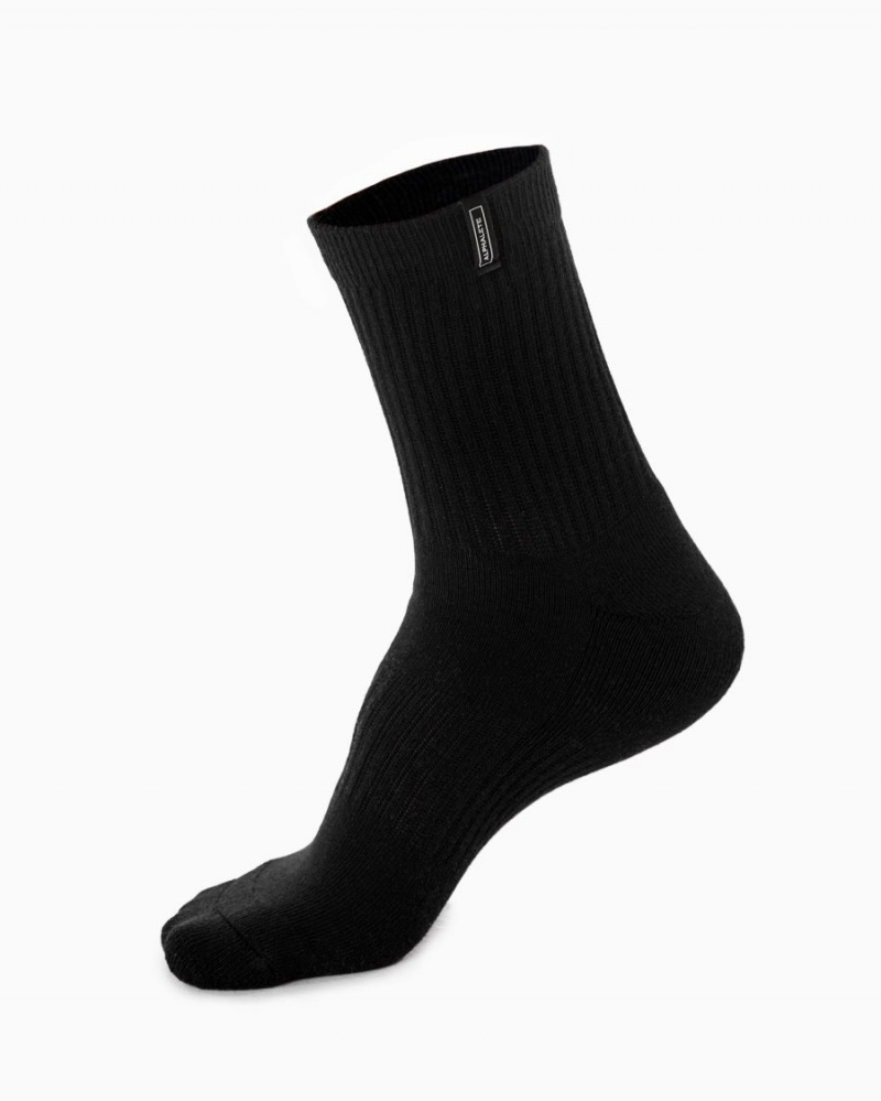 Accessoires Alphalete Union Crew Sock 3pk Noir Femme | UXE-39543861