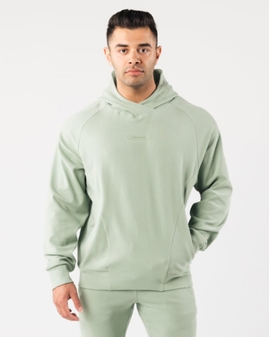 Sweat a Capuche Alphalete Identity Pro Hoodie Sage Homme | GXG-88263766