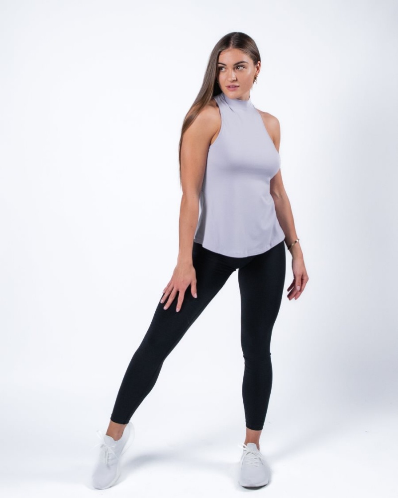 Debardeur Alphalete Evo Tank Lilac Haze Femme | TTW-15047219