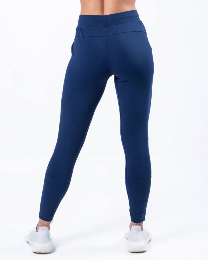 Pantalon Jogging Alphalete Trace Jogger Bleu Femme | ULJ-49124614