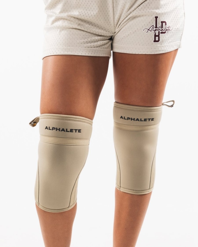 Accessoires Alphalete Knee Sleeves Linen Homme | BUJ-84925297