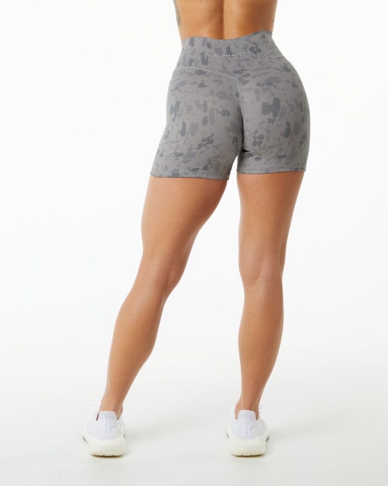 Short Alphalete Surface Power Corta 5" Grise Femme | PUW-41774109