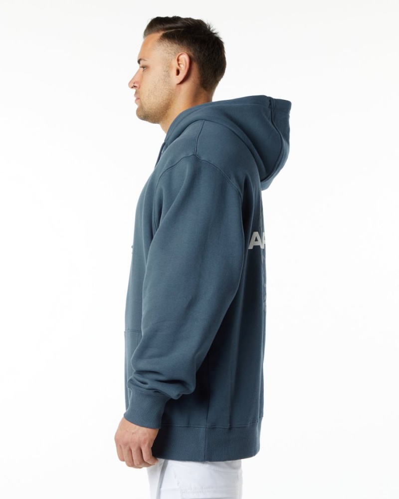 Sweat a Capuche Alphalete Unity Hoodie Bleu Homme | YQC-93673463