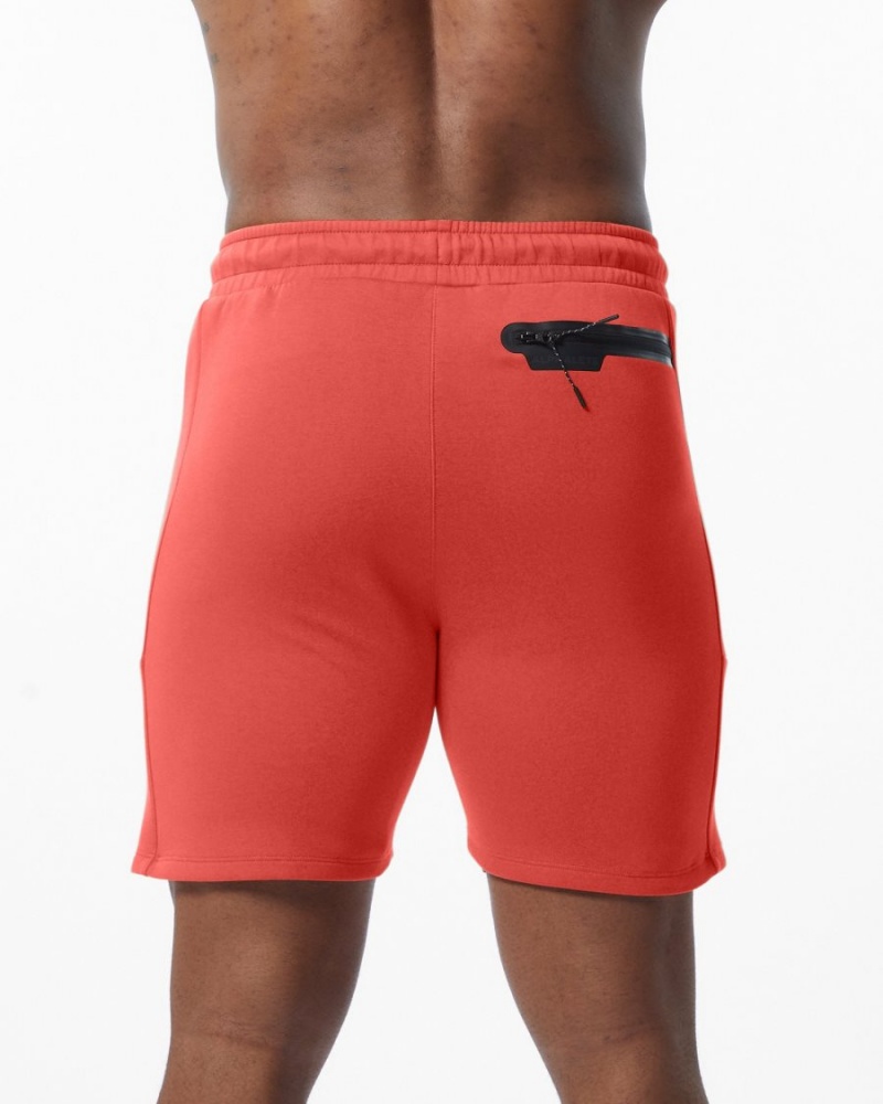 Short Alphalete ELMTS Athlétiques Corta 6" Orange Homme | FYT-56664103