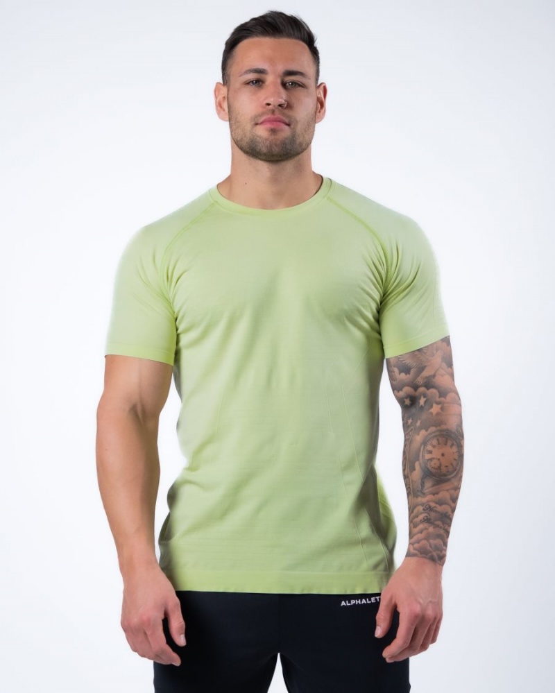 Chemises Alphalete Hero Tee Frozen Spring Homme | MNH-43405674