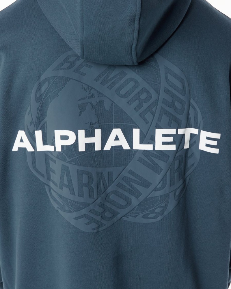 Sweat a Capuche Alphalete Unity Hoodie Bleu Homme | YQC-93673463