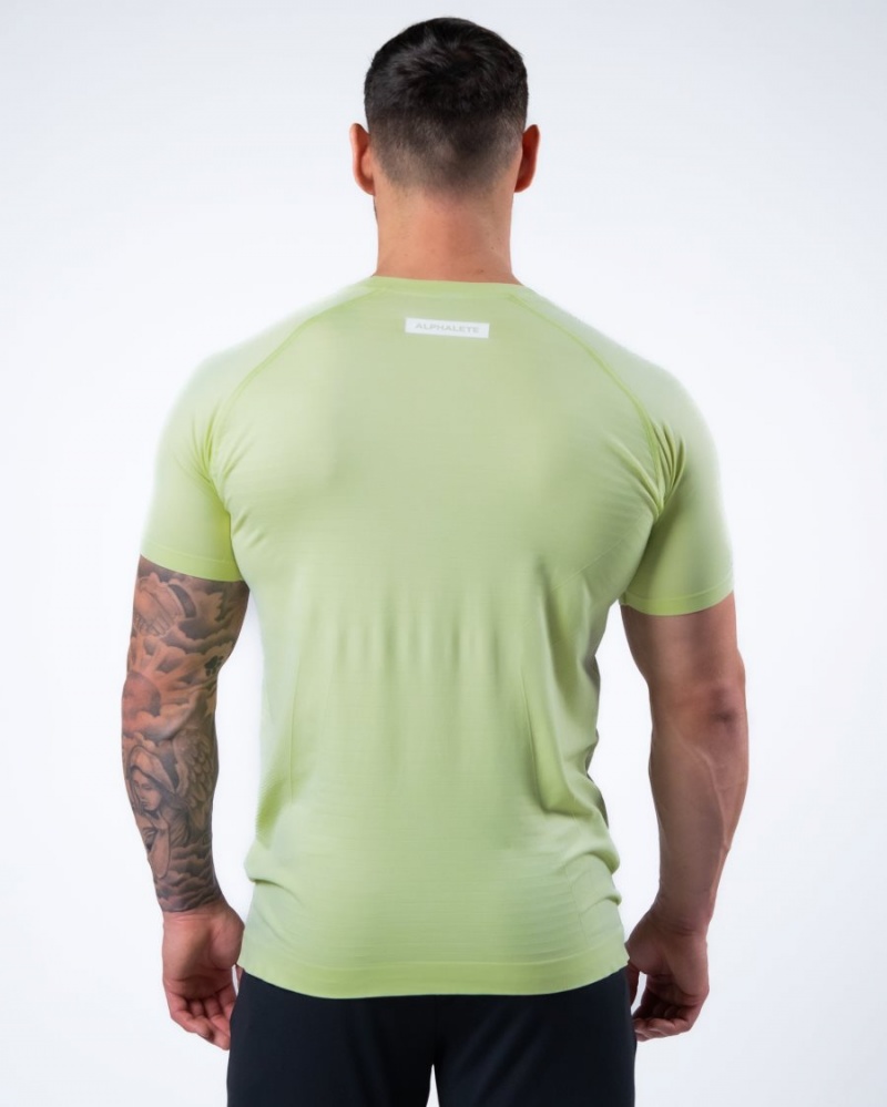 Chemises Alphalete Hero Tee Frozen Spring Homme | MNH-43405674