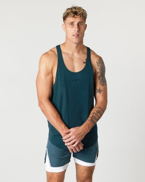 Stringers Alphalete Heavy Coton Core Stringer Midnight Homme | BZS-89562876