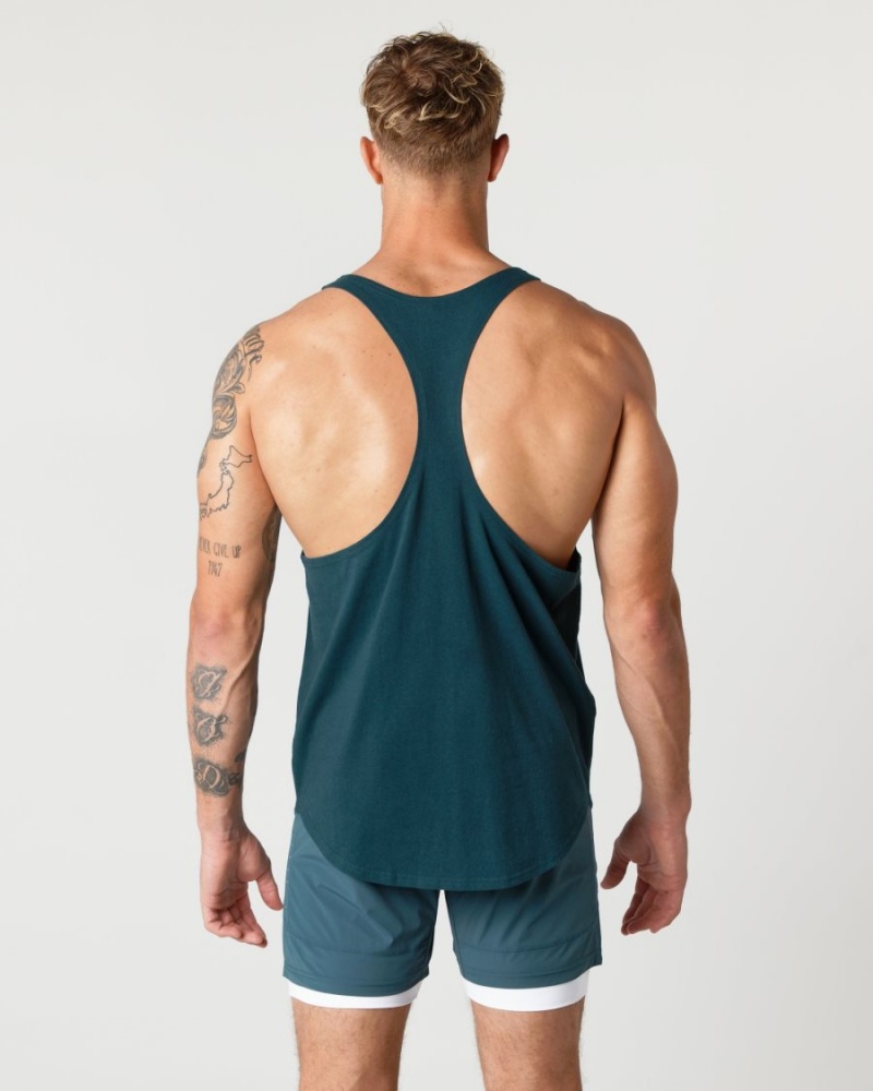 Stringers Alphalete Heavy Coton Core Stringer Midnight Homme | BZS-89562876