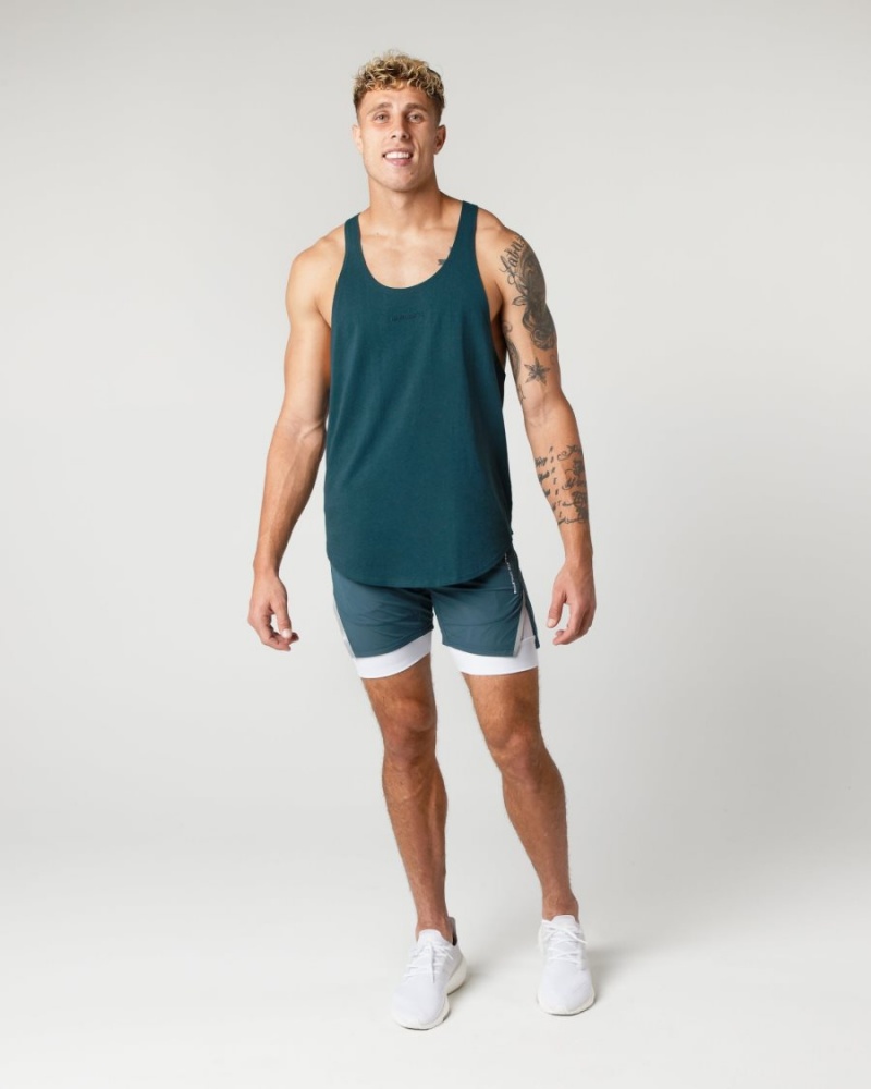 Stringers Alphalete Heavy Coton Core Stringer Midnight Homme | BZS-89562876