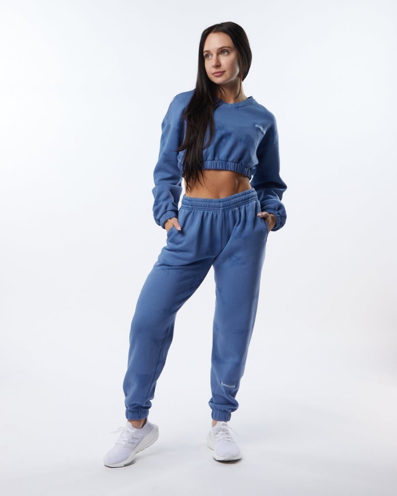 Vestes Alphalete HCTS Pull Bleu Femme | OTW-40585275