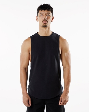 Debardeur Alphalete Dynasty Tank Blackout Homme | UVG-95709234