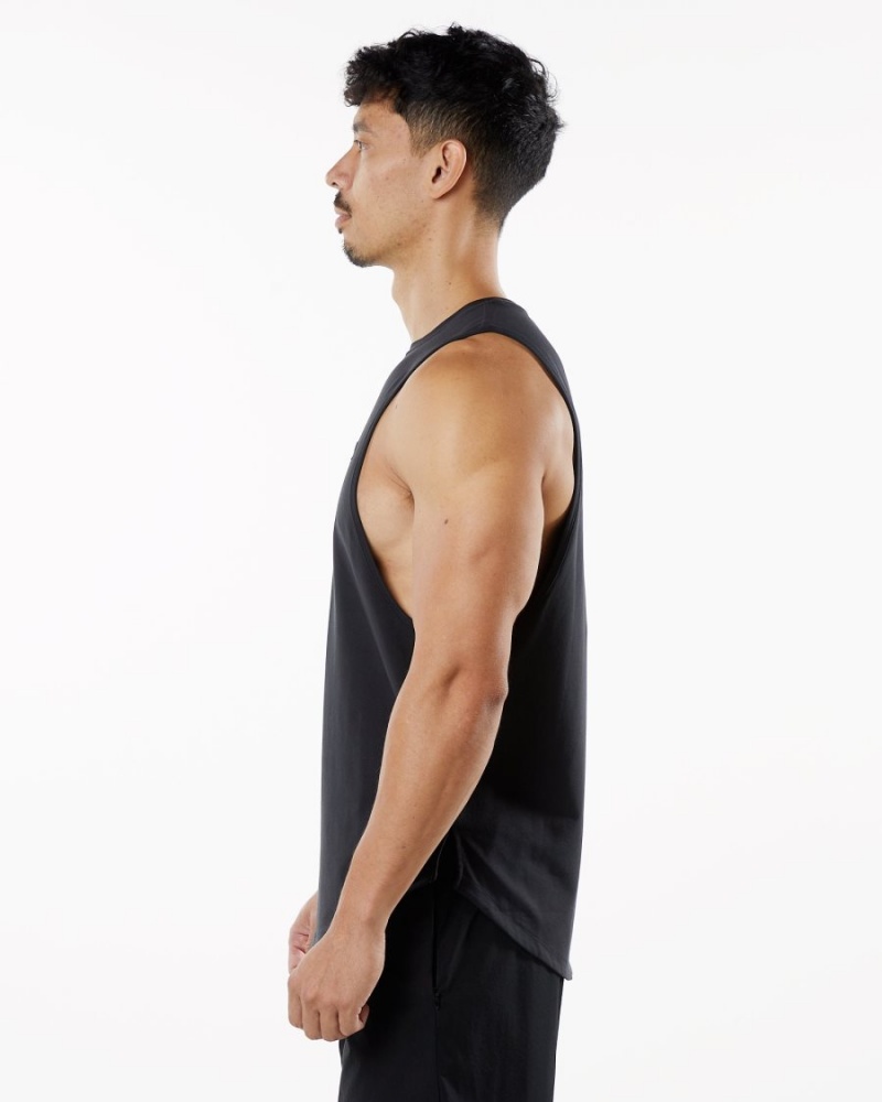 Debardeur Alphalete Dynasty Tank Blackout Homme | UVG-95709234