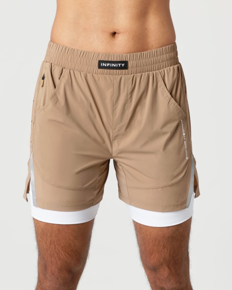 Short Alphalete Infinity Speed Corta 5.5" Chai Homme | PLS-29009110