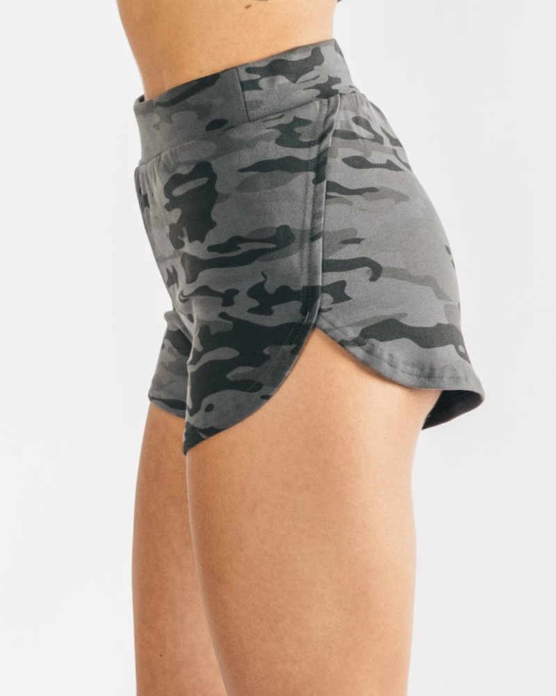 Short Alphalete Identity Cozy Corta Camouflage Femme | RXU-43834940