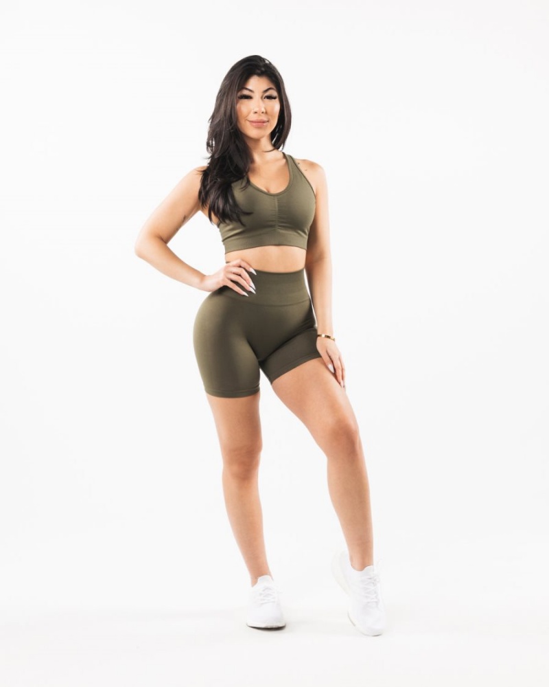 Short Alphalete Amplify Corta 4.5" Oak Femme | SJM-89921966