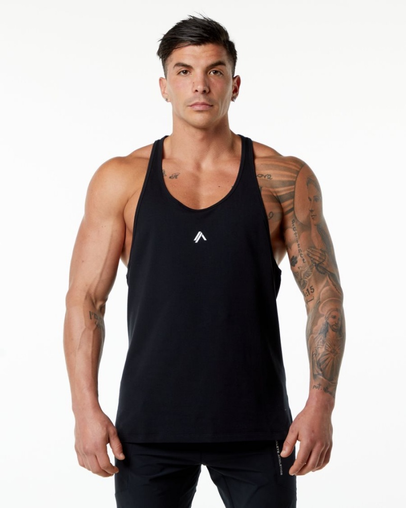 Stringers Alphalete Emblem Stringer Noir Homme | TJV-15851436