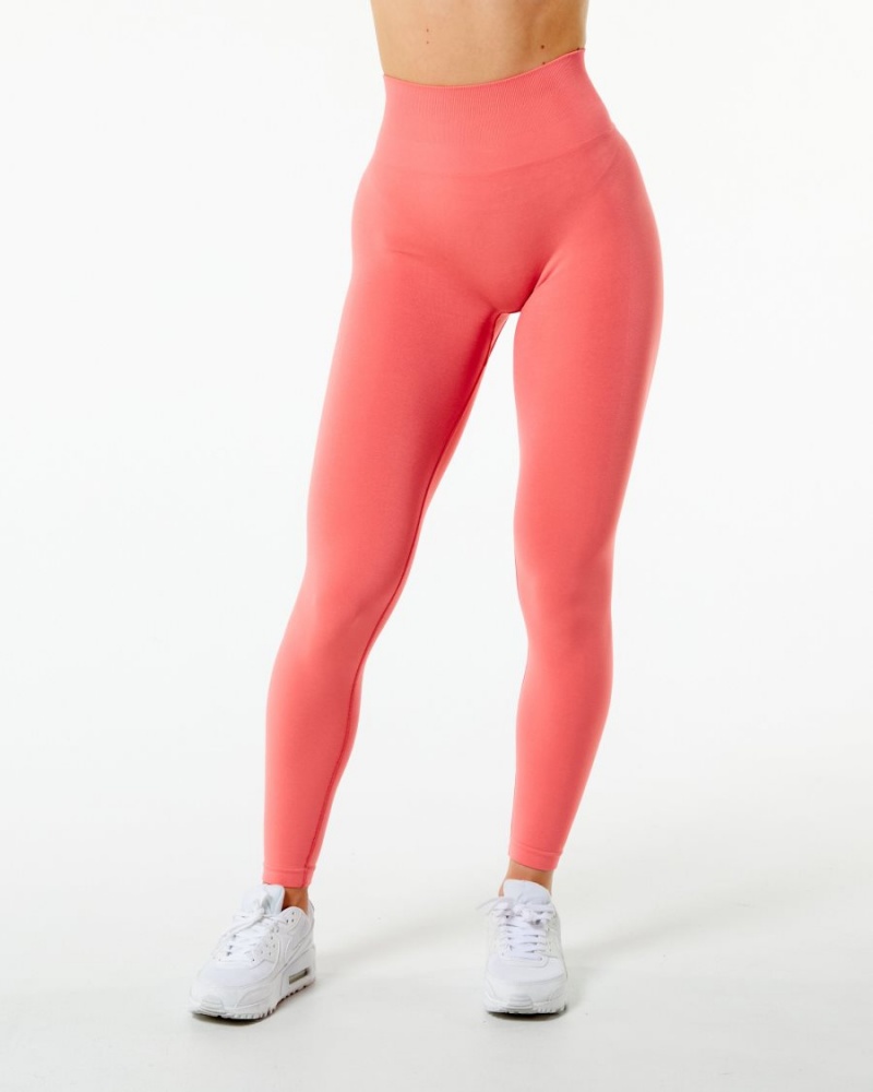 Leggings Alphalete Amplify Legging Rose Femme | MPT-50314796