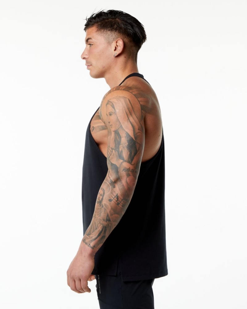 Stringers Alphalete Emblem Stringer Noir Homme | TJV-15851436