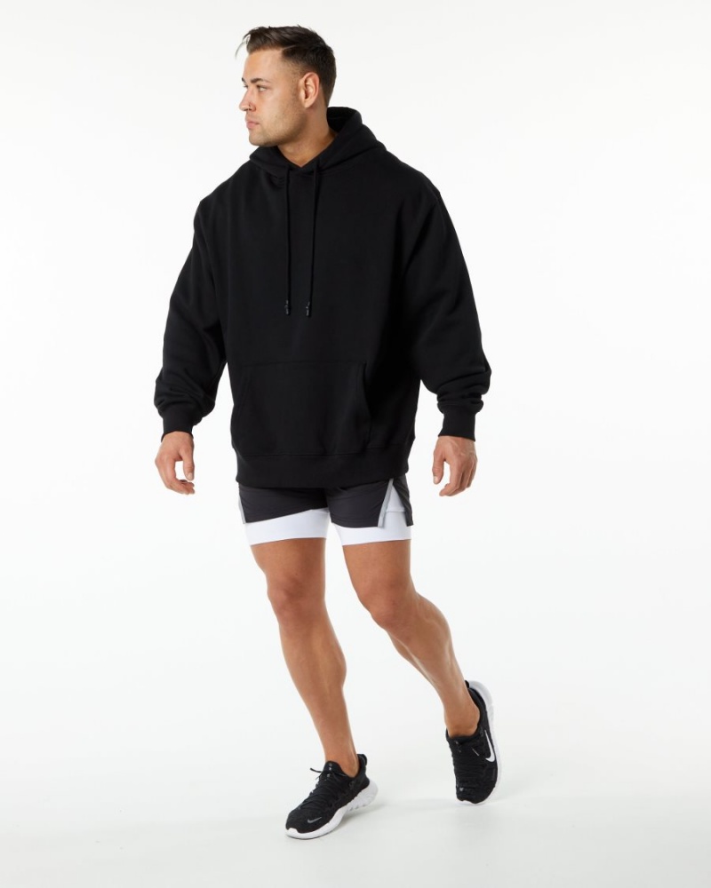 Sweat a Capuche Alphalete Unity Hoodie Noir Homme | ZMT-52788671