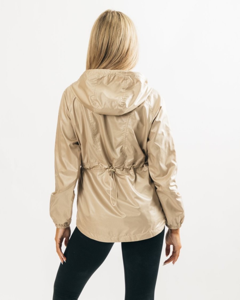 Vestes Alphalete Infinity Explorer Jacket Tan Femme | SHJ-12392278