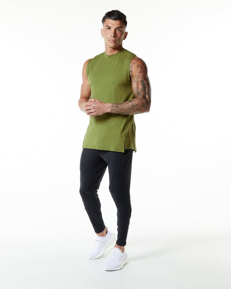 Debardeur Alphalete Evo Tank Vert Homme | YQN-75410935