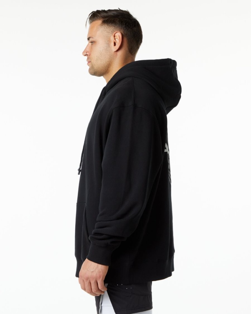 Sweat a Capuche Alphalete Unity Hoodie Noir Homme | ZMT-52788671