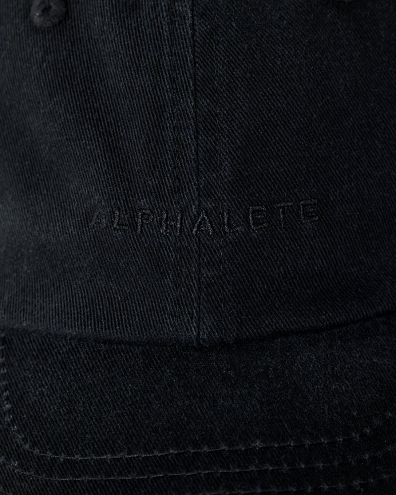 Accessoires Alphalete Core Dad Hat Noir Homme | SAW-19340302