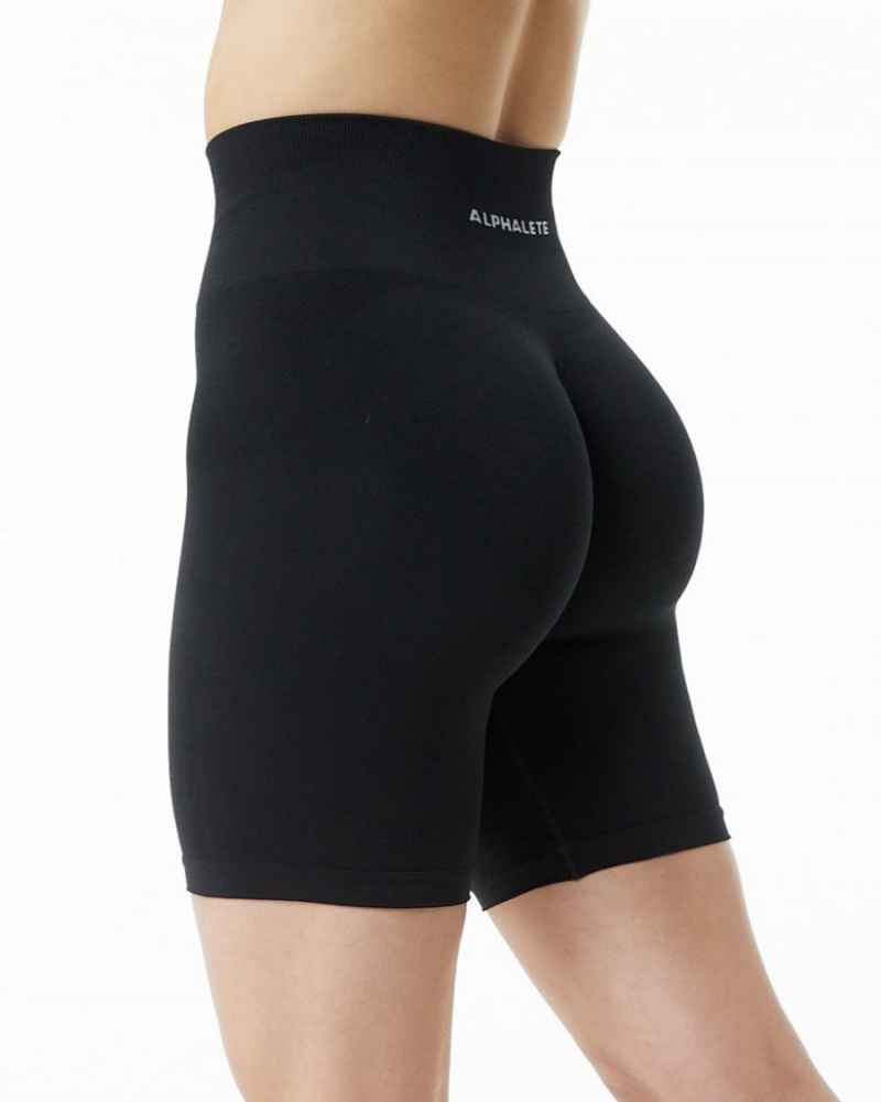 Short Alphalete Amplify Corta 7.5" Noir Femme | PHM-98345484