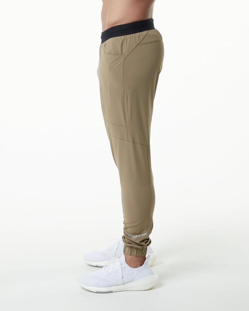 Pantalon Jogging Alphalete Studio Pant Taupe Homme | IDM-74406513