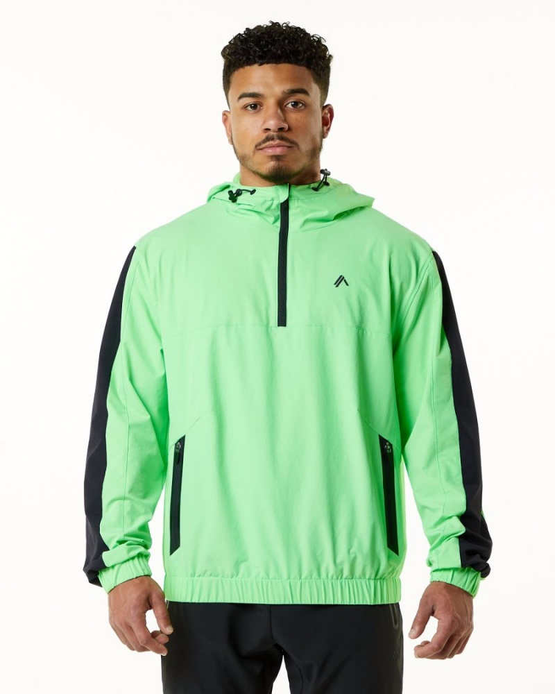 Vestes Alphalete Infinity Tech Jacket Vert Homme | NQN-88260232