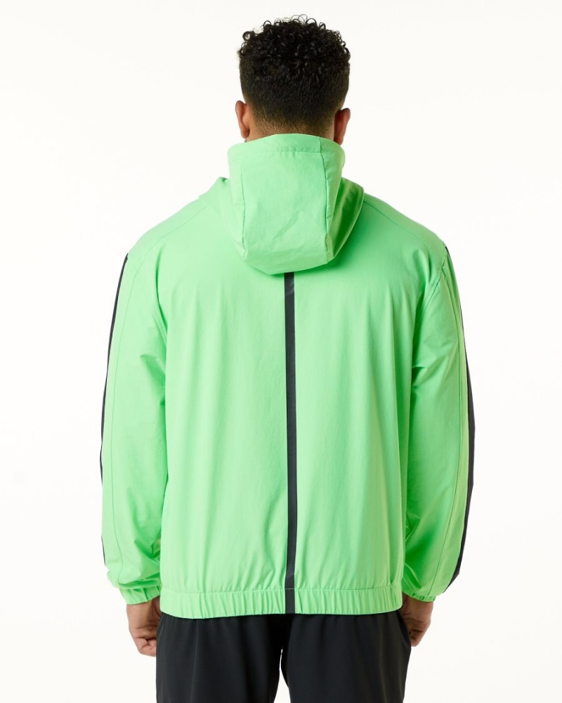 Vestes Alphalete Infinity Tech Jacket Vert Homme | NQN-88260232