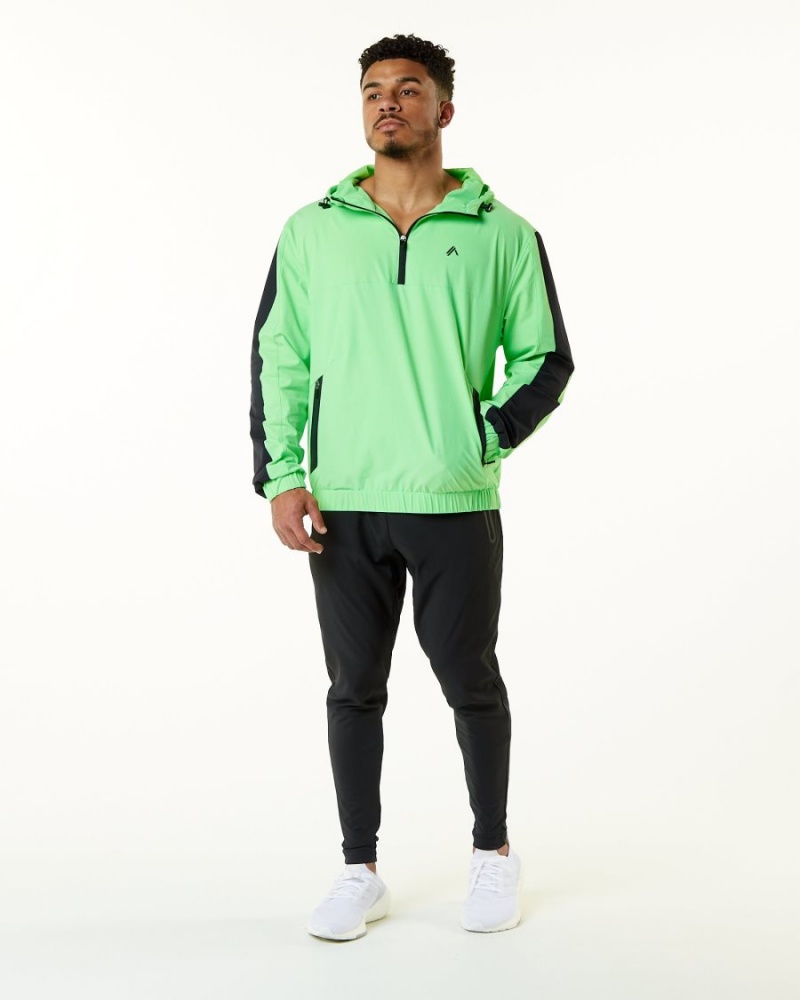 Vestes Alphalete Infinity Tech Jacket Vert Homme | NQN-88260232