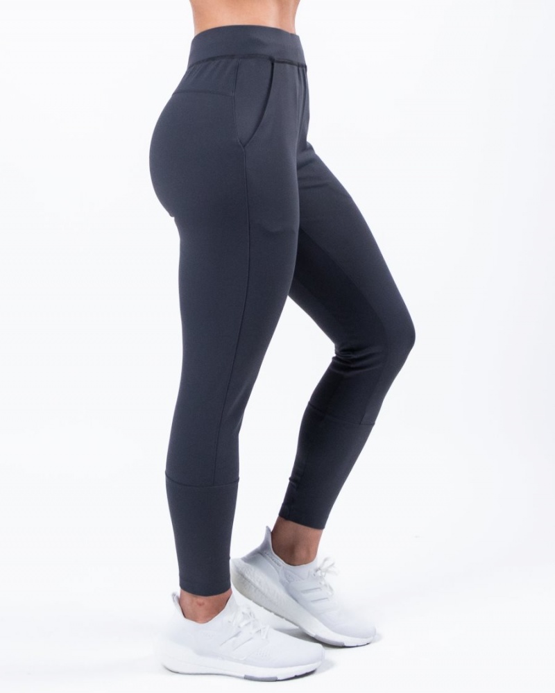 Pantalon Jogging Alphalete Trace Jogger Charcoal Femme | NGV-50398308