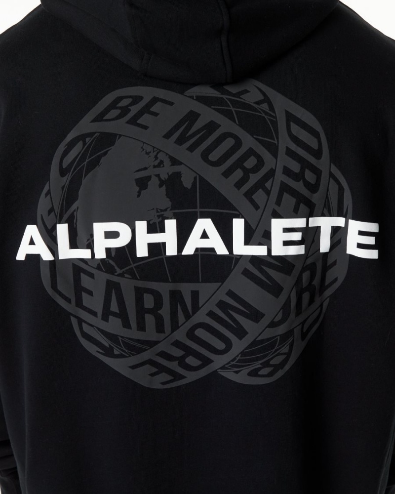 Sweat a Capuche Alphalete Unity Hoodie Noir Homme | ZMT-52788671