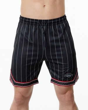 Short Alphalete Varsity Basketball Corta 9" Noir Homme | QNB-13058001