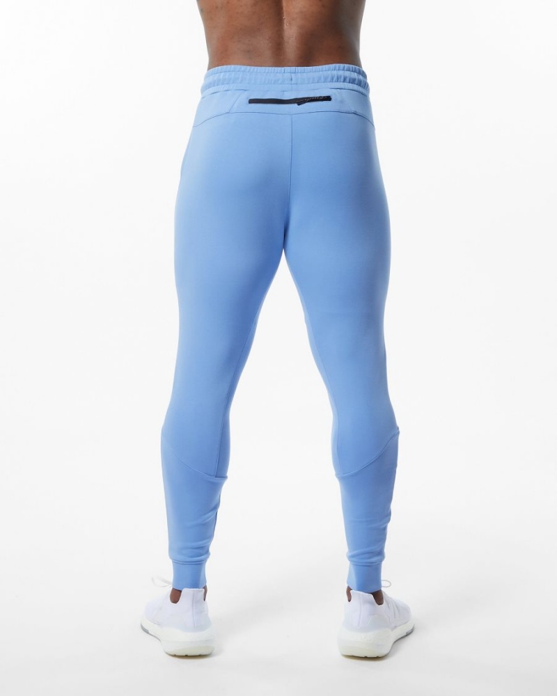 Pantalon Jogging Alphalete ELMTS Cuffed Jogger Bleu Clair Homme | DJO-73675370