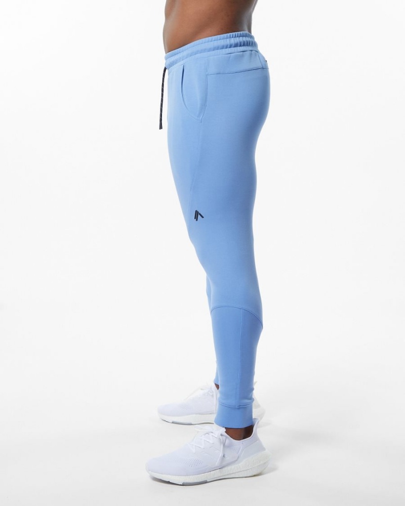 Pantalon Jogging Alphalete ELMTS Cuffed Jogger Bleu Clair Homme | DJO-73675370