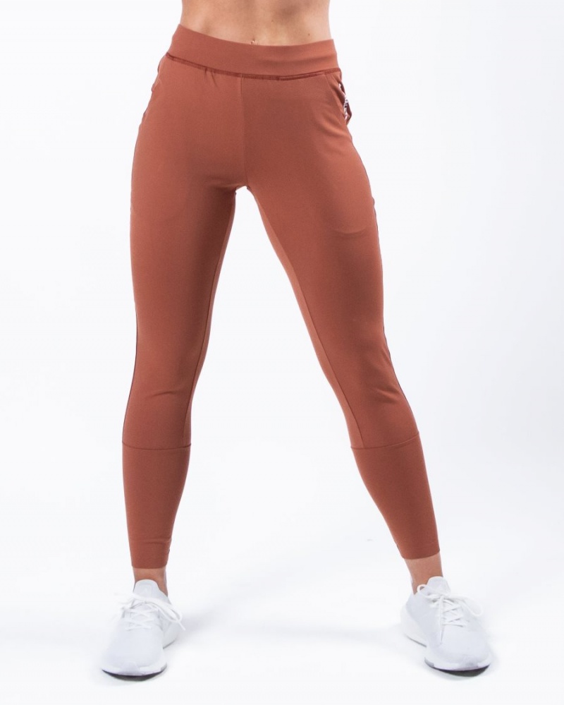 Pantalon Jogging Alphalete Trace Jogger Bronze Femme | ETU-36444701