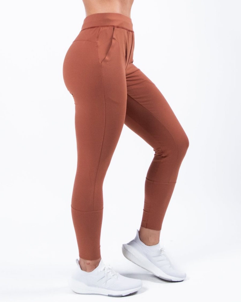 Pantalon Jogging Alphalete Trace Jogger Bronze Femme | ETU-36444701