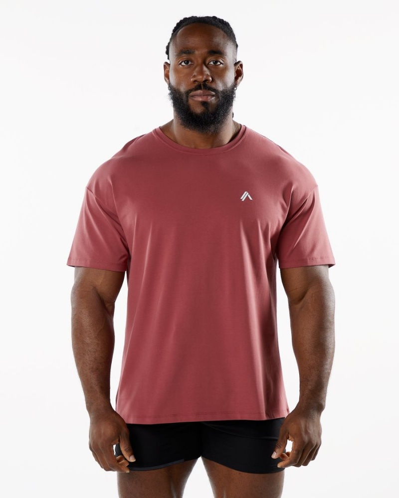 Chemises Alphalete Emblem Tee Gingerbread Homme | ZCI-32326971