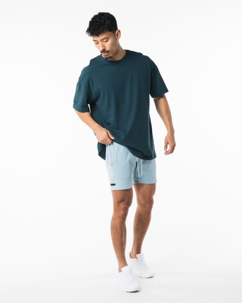 Short Alphalete Identity Corta 6” Bleu Homme | LKJ-78138704