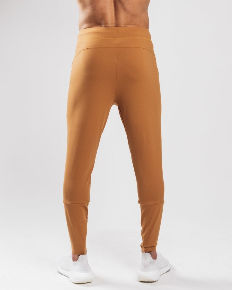 Pantalon Jogging Alphalete Trace Jogger Camel Homme | TGE-81886034