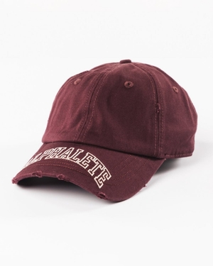 Accessoires Alphalete Collegiate Vintage Cap Sangria Femme | HRF-24555817