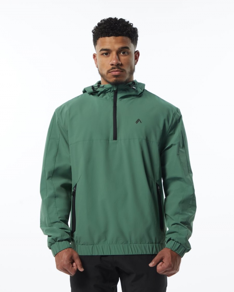 Vestes Alphalete Infinity Tech Jacket Vert Homme | WZV-73954517