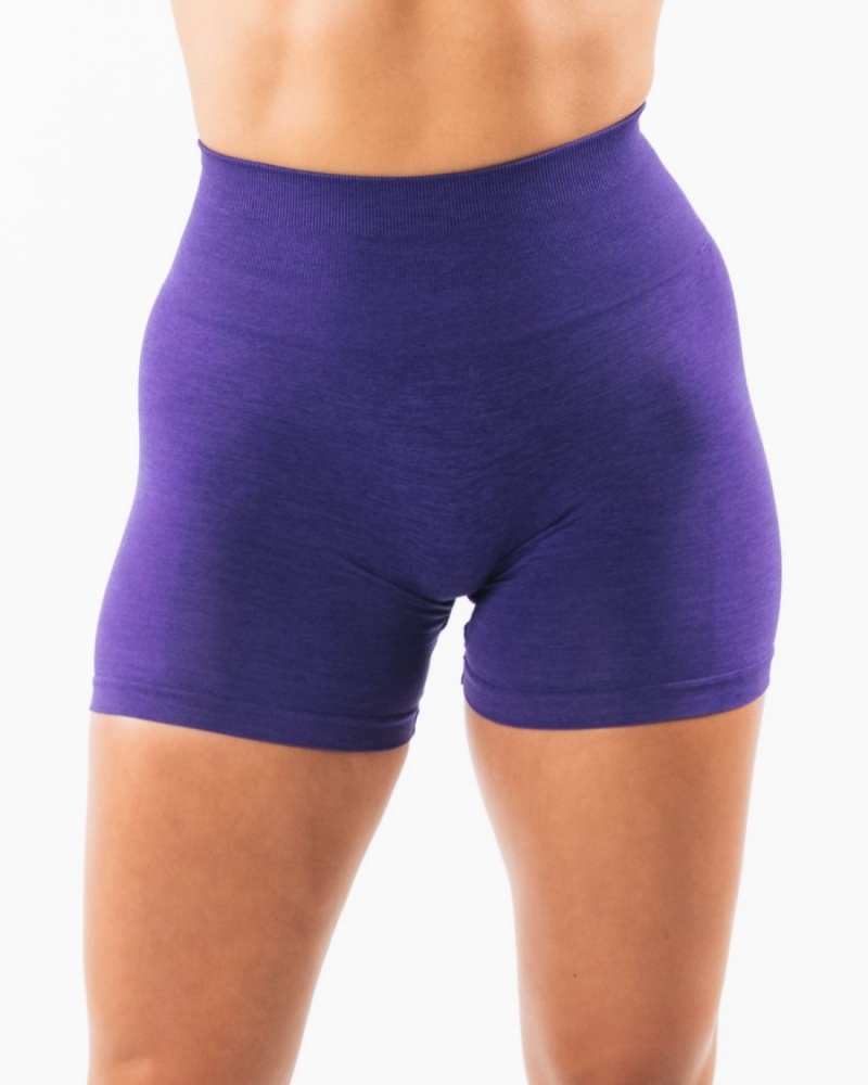 Short Alphalete Amplify Corta 4.5" Violette Femme | YON-59248061