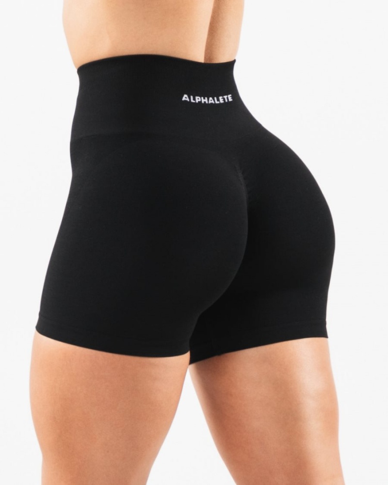 Short Alphalete Amplify Corta 4.5" Noir Femme | SED-80558696